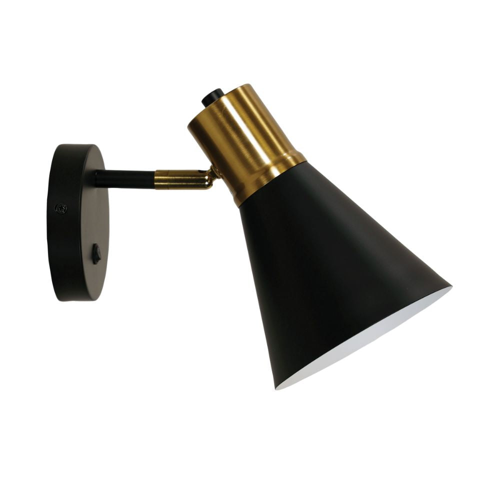 Oriel NORBERT 1 Wall Light - Max. 60W, with Switch-Oriel Lighting-Ozlighting.com.au