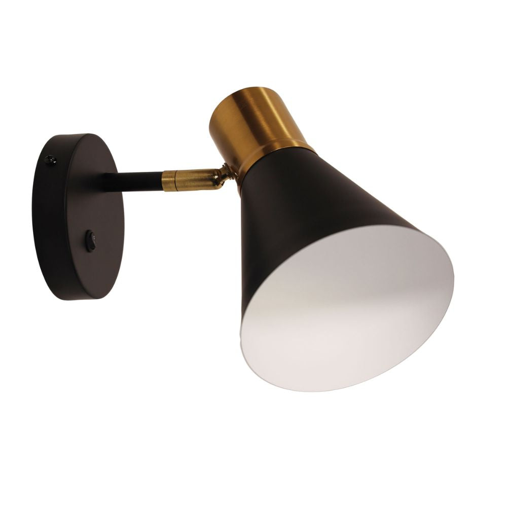 Oriel NORBERT 1 Wall Light - Max. 60W, with Switch-Oriel Lighting-Ozlighting.com.au