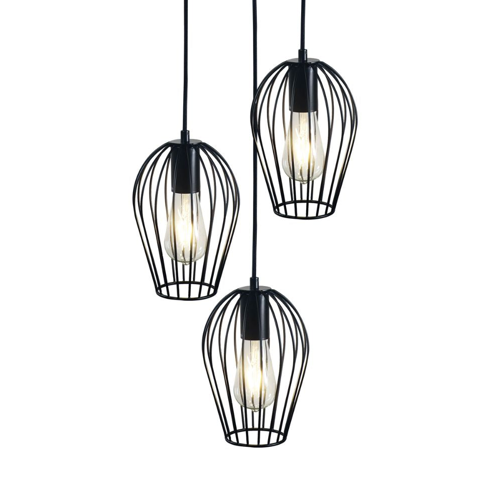 Oriel OLAM Pendant - 3 Light-Oriel Lighting-Ozlighting.com.au