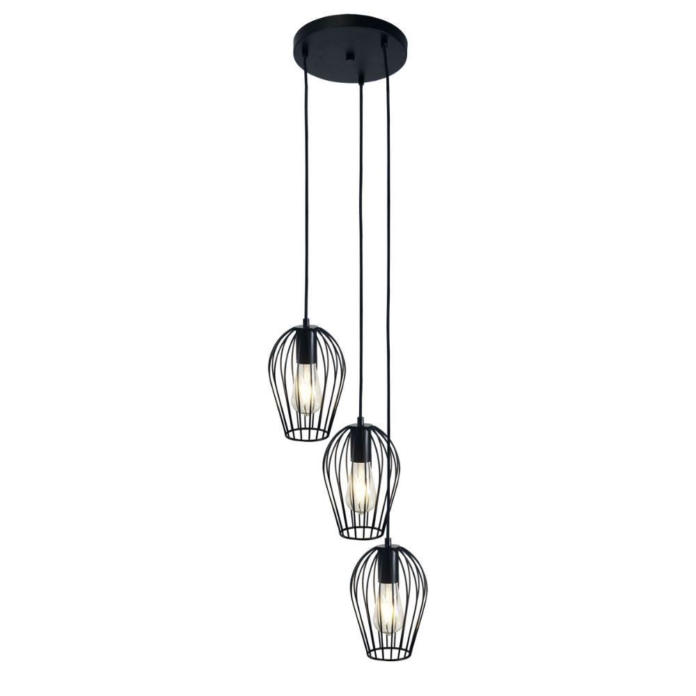 Oriel OLAM Pendant - 3 Light-Oriel Lighting-Ozlighting.com.au