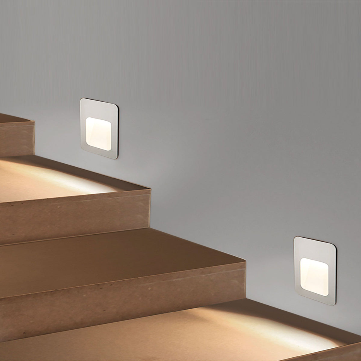 Oriel PEKO Wall Light Tri-Colour Recessed-Oriel Lighting-Ozlighting.com.au