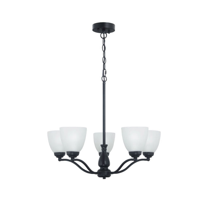 Oriel ROCHESTER - 5 Light Glass Pendant-Oriel Lighting-Ozlighting.com.au
