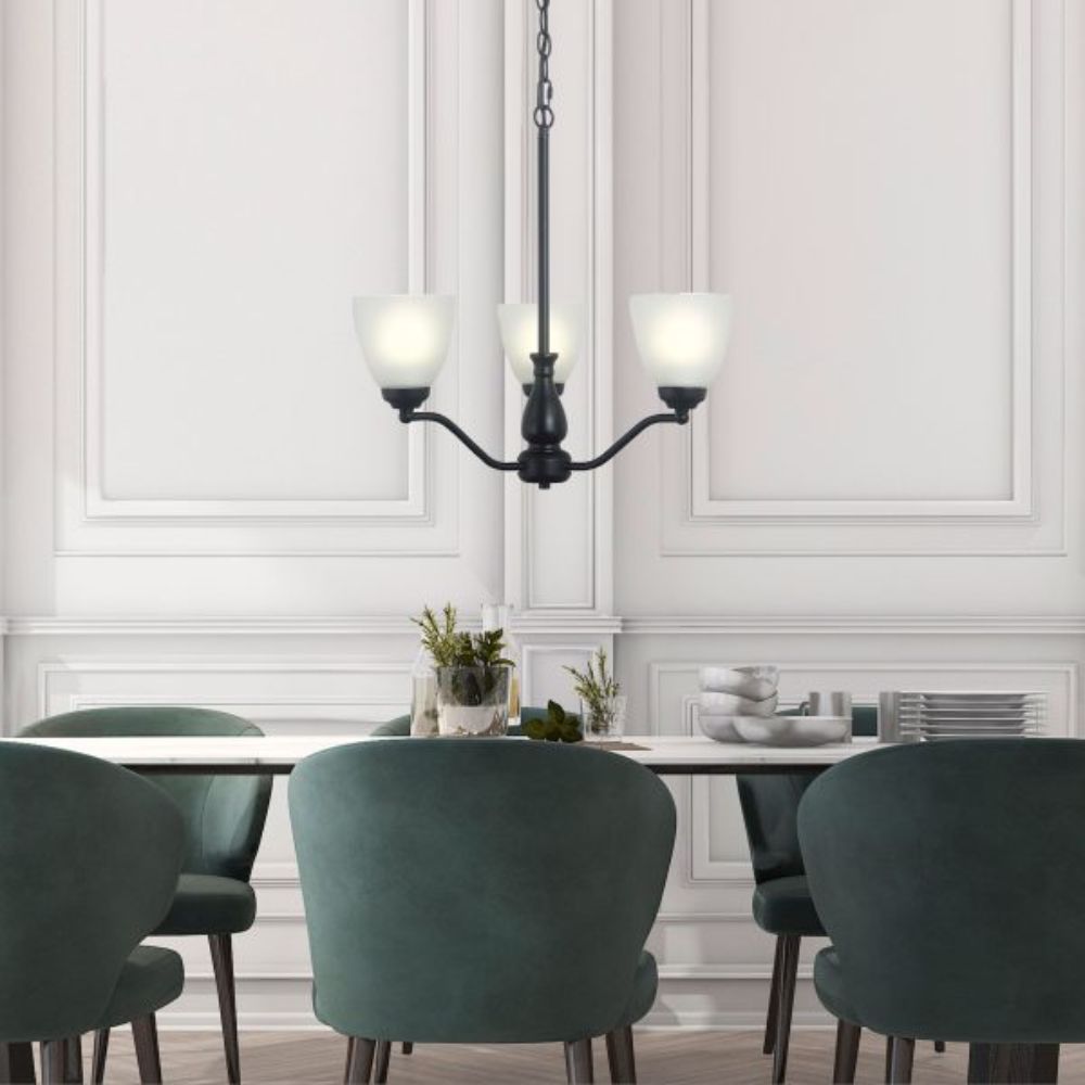 Oriel ROCHESTER Pendant - 3 Light Glass-Oriel Lighting-Ozlighting.com.au
