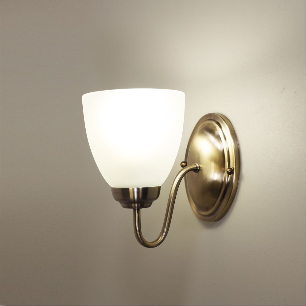 Oriel ROCHESTER Wall Light - Glass-Oriel Lighting-Ozlighting.com.au