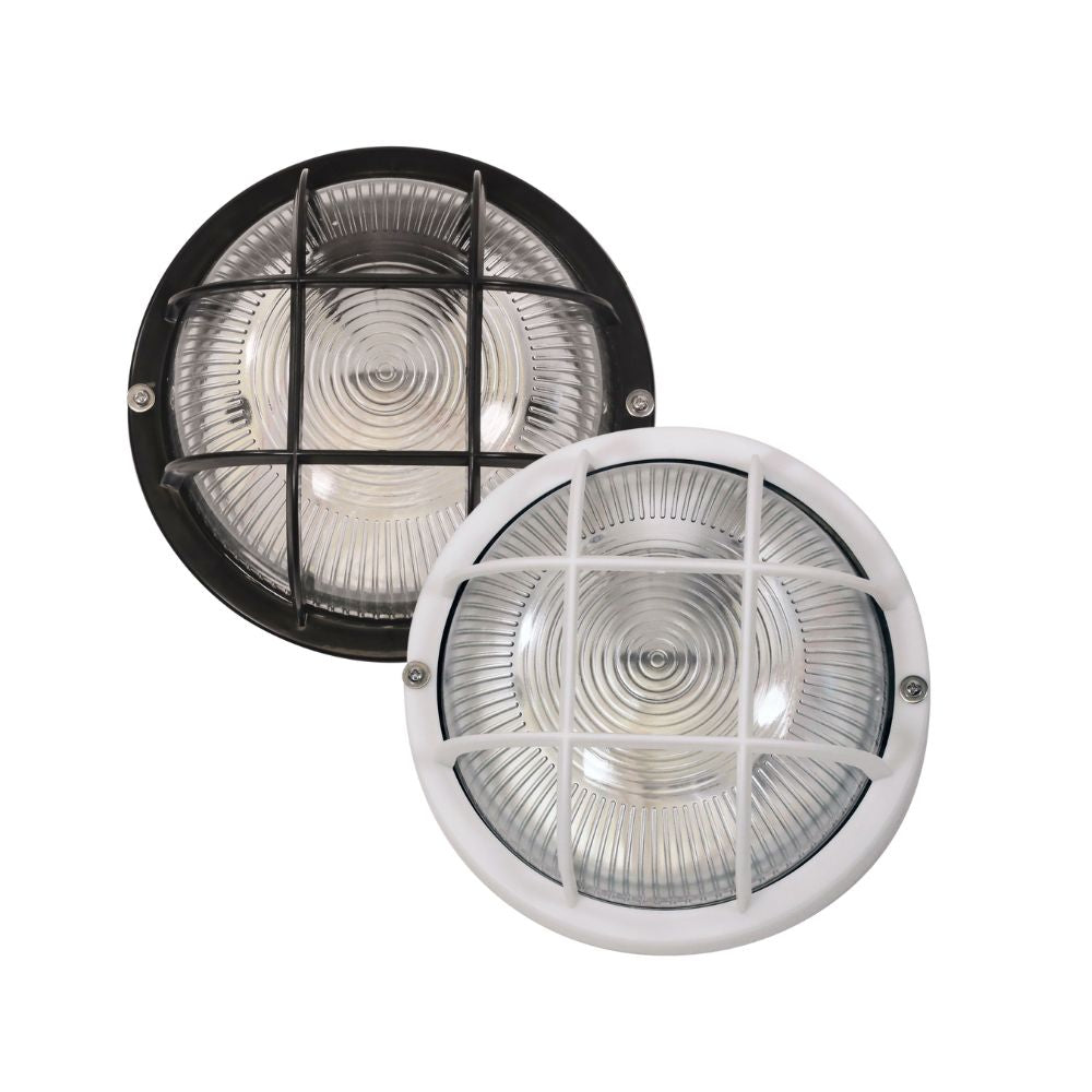 Oriel RUND Outdoor Bunker Light - Max. 40W-Oriel Lighting-Ozlighting.com.au