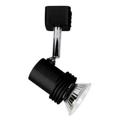 Oriel ZAP - GU10 Single Circuit Adjustable Track Mounted Head Spot Light Black-Oriel Lighting-Ozlighting.com.au