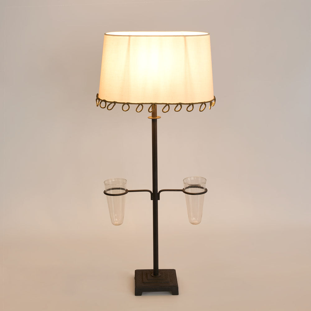 Perfect Pieces LYON Linen & Loop Table Lamp-PERFECT PIECES-Ozlighting.com.au