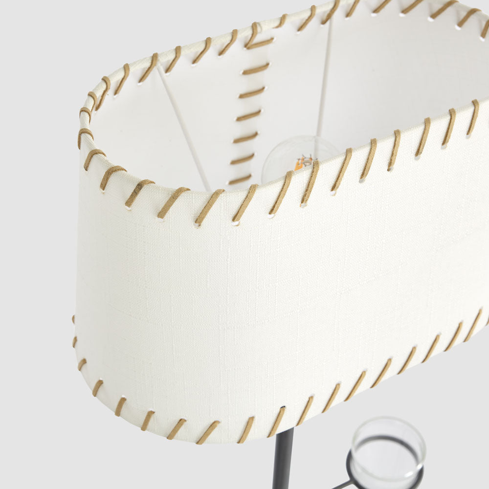 Perfect Pieces LYON Saddle Stitch Lampshade-PERFECT PIECES-Ozlighting.com.au