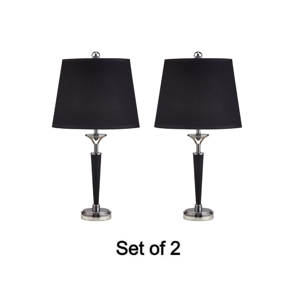 Black shop crystal lamp