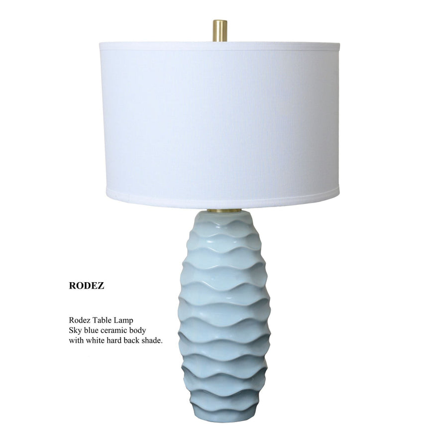RHA RODEZ - Ceramic Table Lamp-RHA-Ozlighting.com.au