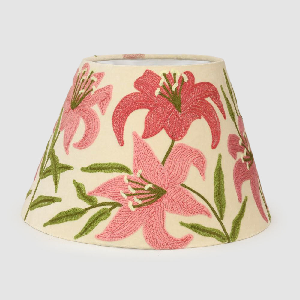 Ruby Star LILLY Tapered Shade Ivory-RUBY STAR-Ozlighting.com.au