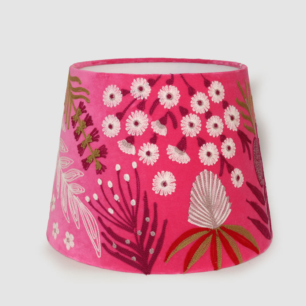 Ruby Star NATIVE MEADOW Tapered Shade Fuchsia-RUBY STAR-Ozlighting.com.au
