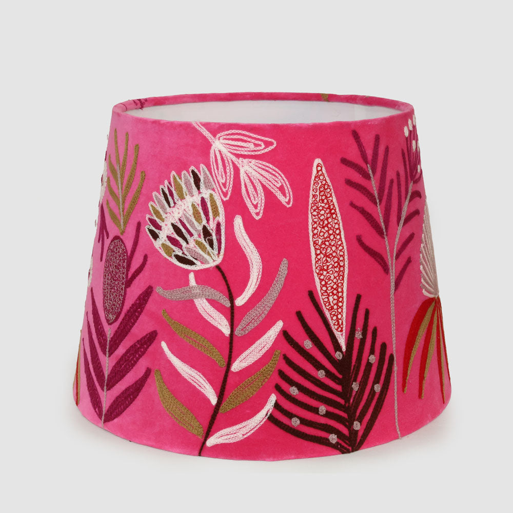 Ruby Star NATIVE MEADOW Tapered Shade Fuchsia-RUBY STAR-Ozlighting.com.au