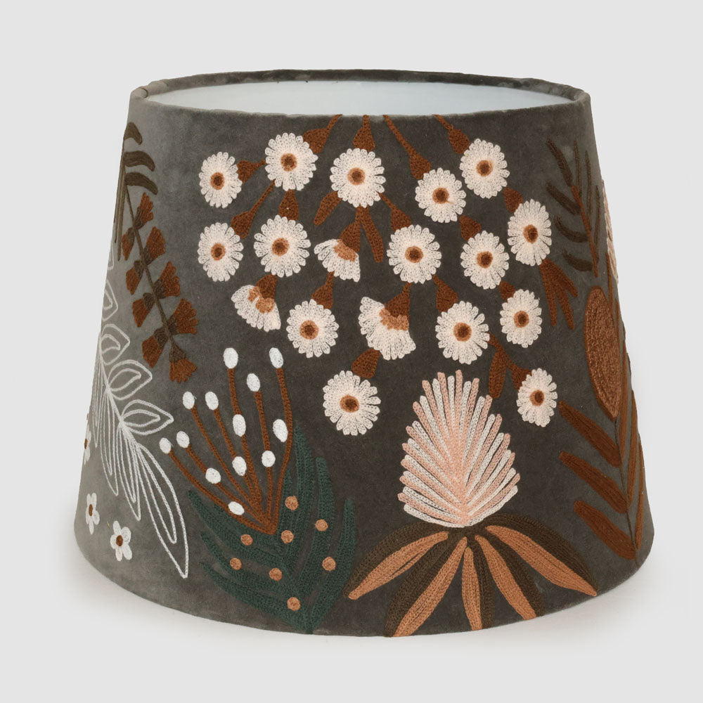 Ruby Star NATIVE MEADOW Tapered Shade Grey-RUBY STAR-Ozlighting.com.au