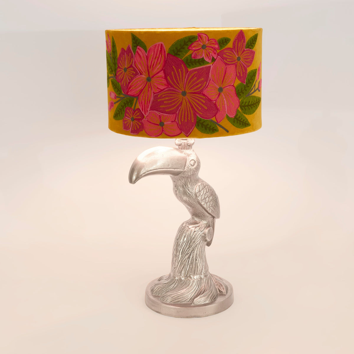 Ruby Star TOUCAN Table Lamp Base Only Pewter-RUBY STAR-Ozlighting.com.au