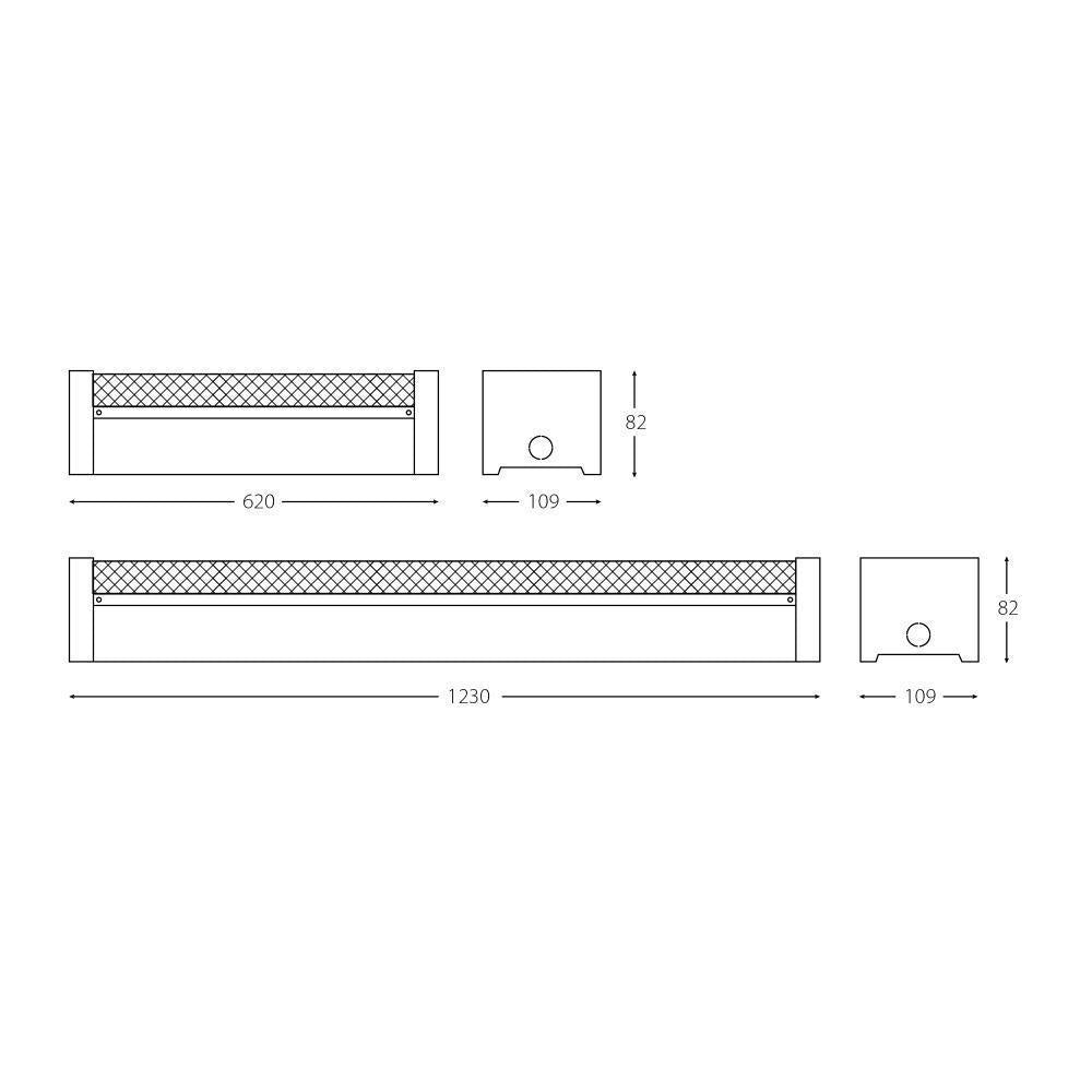 SCI PREMIUM-120-DIFF LED Batten Light - 15W/30W, 1200mm, 5000K, Single, Diffused, Optional Sensor-SCI-Ozlighting.com.au