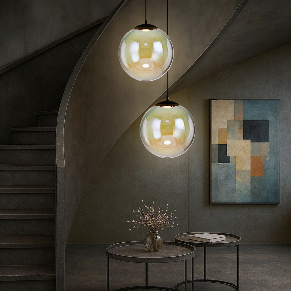 Telbix AURORA Pendant Light Dimmable Glass-Telbix-Ozlighting.com.au
