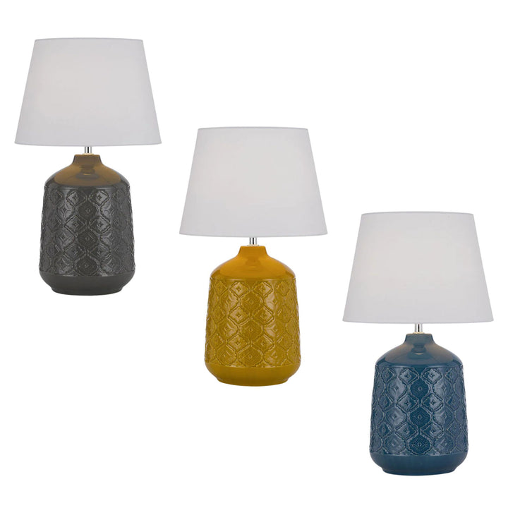 Telbix BACI - 25W Ceramic Table Lamp-Telbix-Ozlighting.com.au