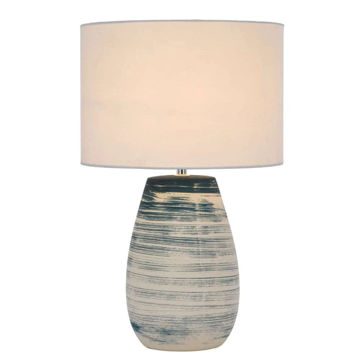 Telbix BATIK - Ceramic Table Lamp-Telbix-Ozlighting.com.au