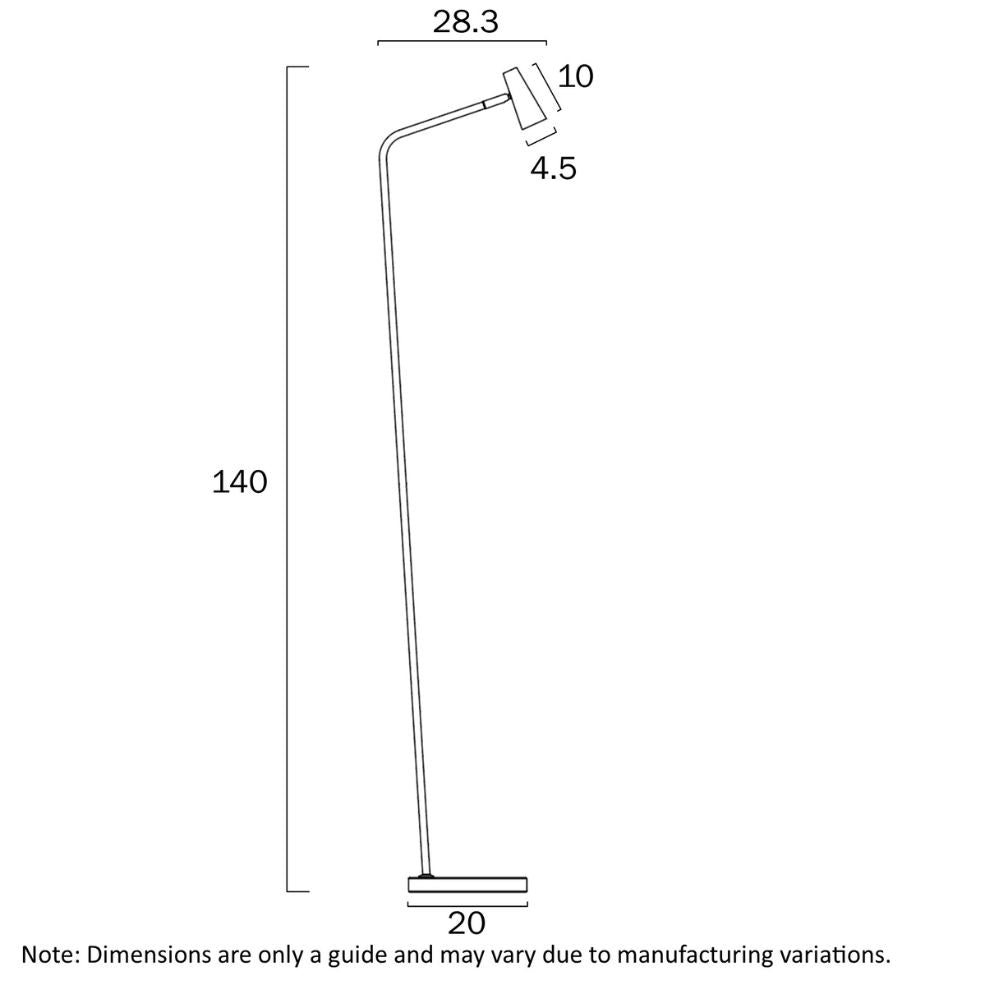 Telbix BEXLEY Floor Lamp - 3W-Telbix-Ozlighting.com.au