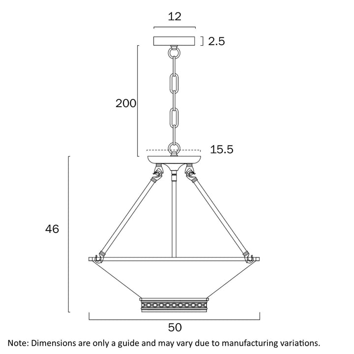 Telbix BRACCI - 4 Light Pendant-Telbix-Ozlighting.com.au