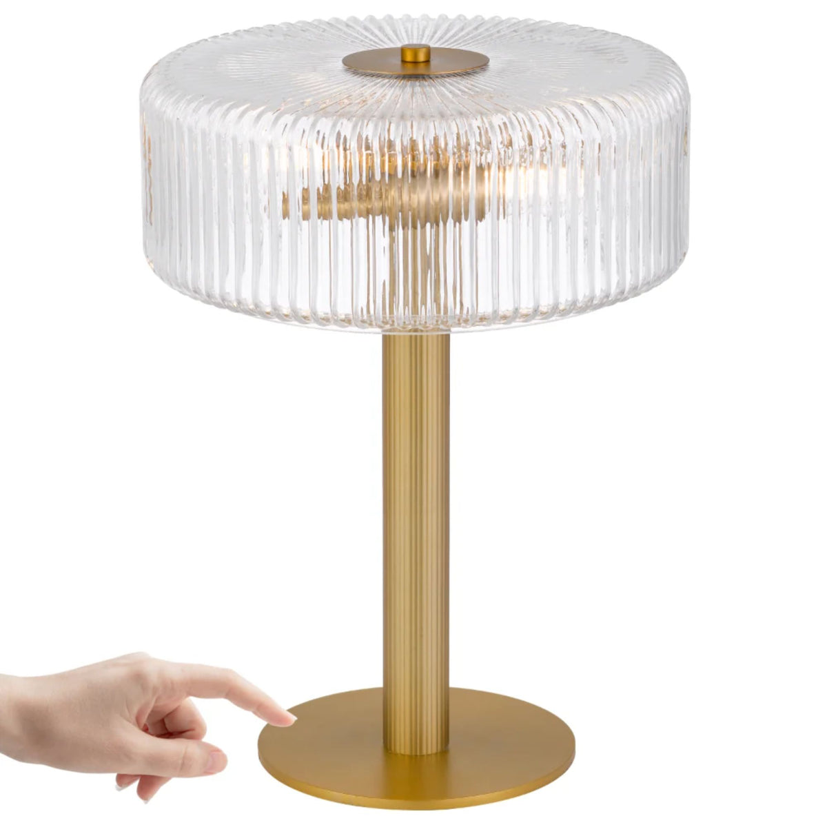 Telbix BRIZO Table Lamp - 2x25W-Telbix-Ozlighting.com.au