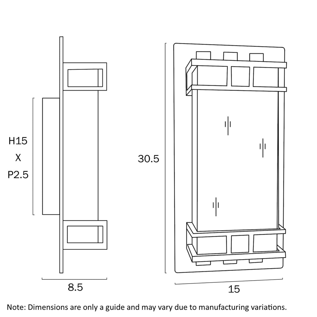Telbix BURCH - 7W Wall Light-Telbix-Ozlighting.com.au