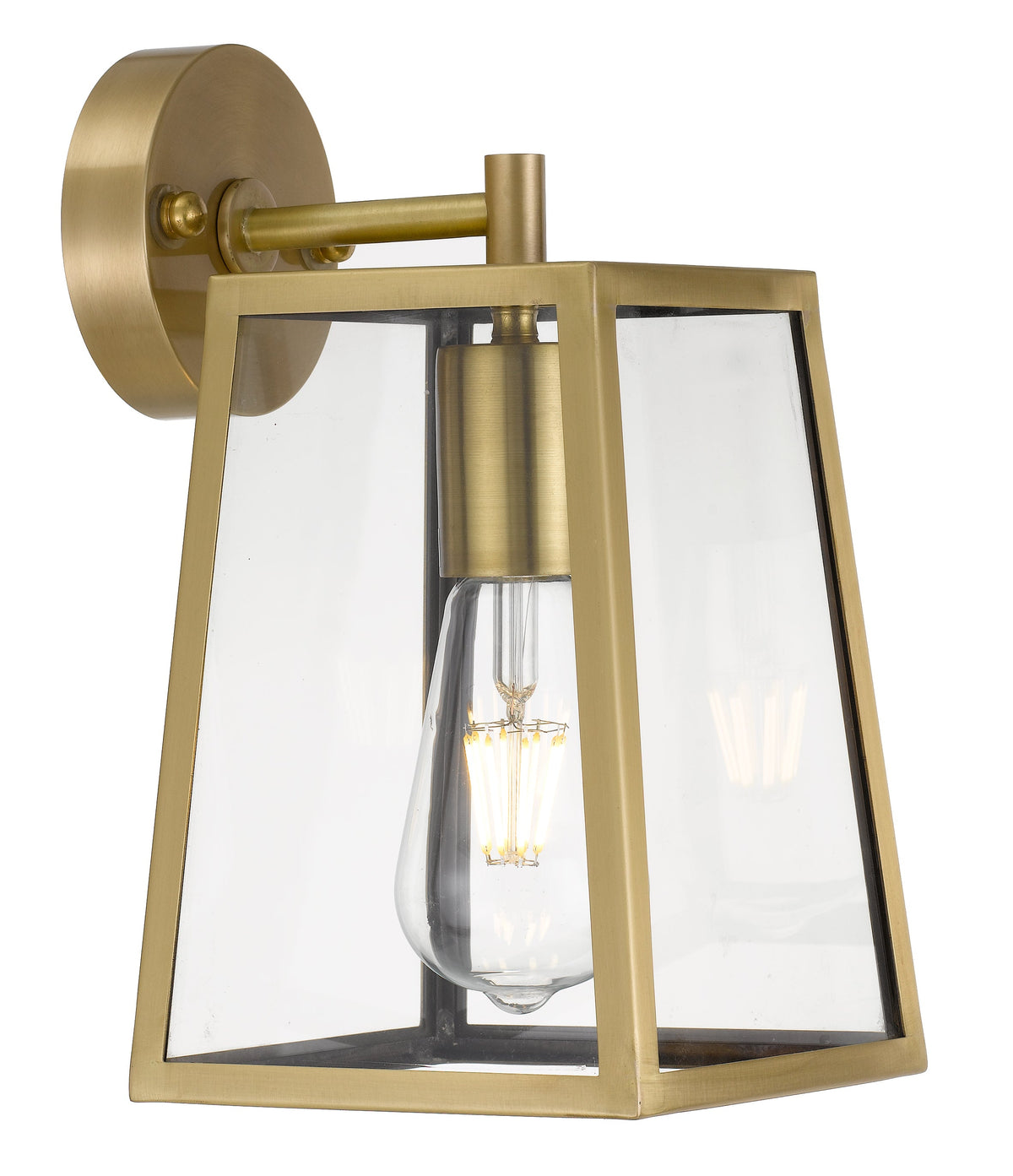 Telbix CANTENA Outdoor Wall Light - Solid Brass, IP43-Telbix-Ozlighting.com.au