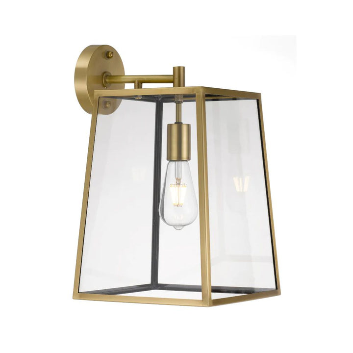 Telbix CANTENA - Solid Brass Outdoor Wall Light IP43-Telbix-Ozlighting.com.au