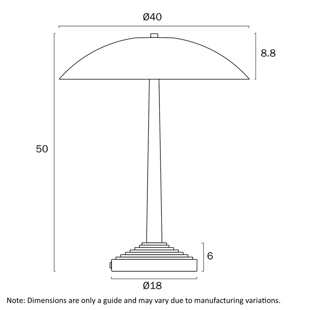 Telbix CORVUS Table Lamp - 2x25W-Telbix-Ozlighting.com.au