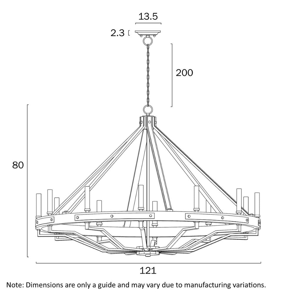 Telbix DARIEN Pendant - 6/8/12 Light-Telbix-Ozlighting.com.au