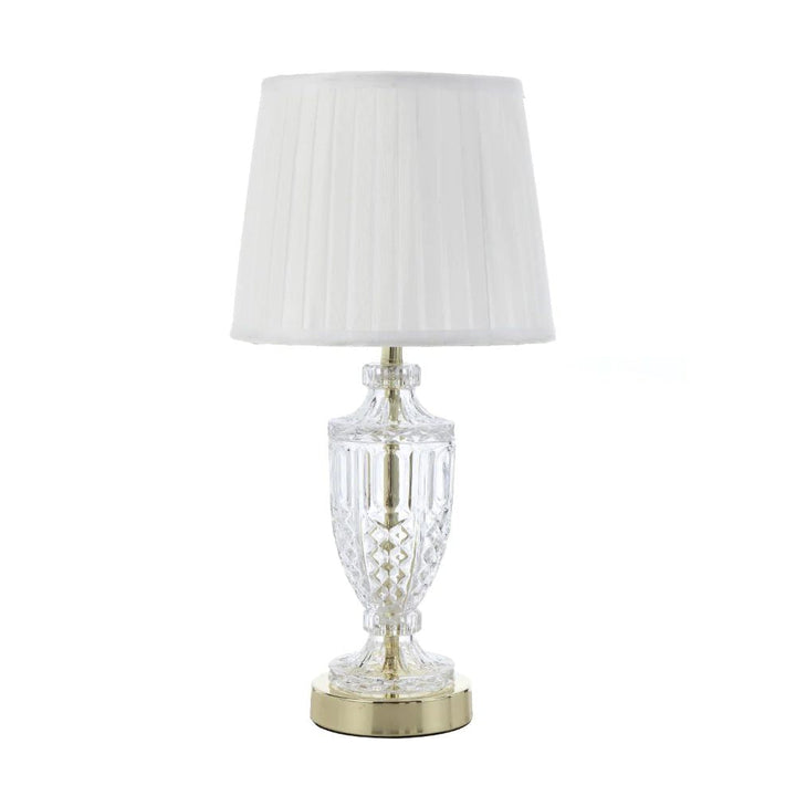 Telbix DEBDEN - Glass Table Lamp-Telbix-Ozlighting.com.au