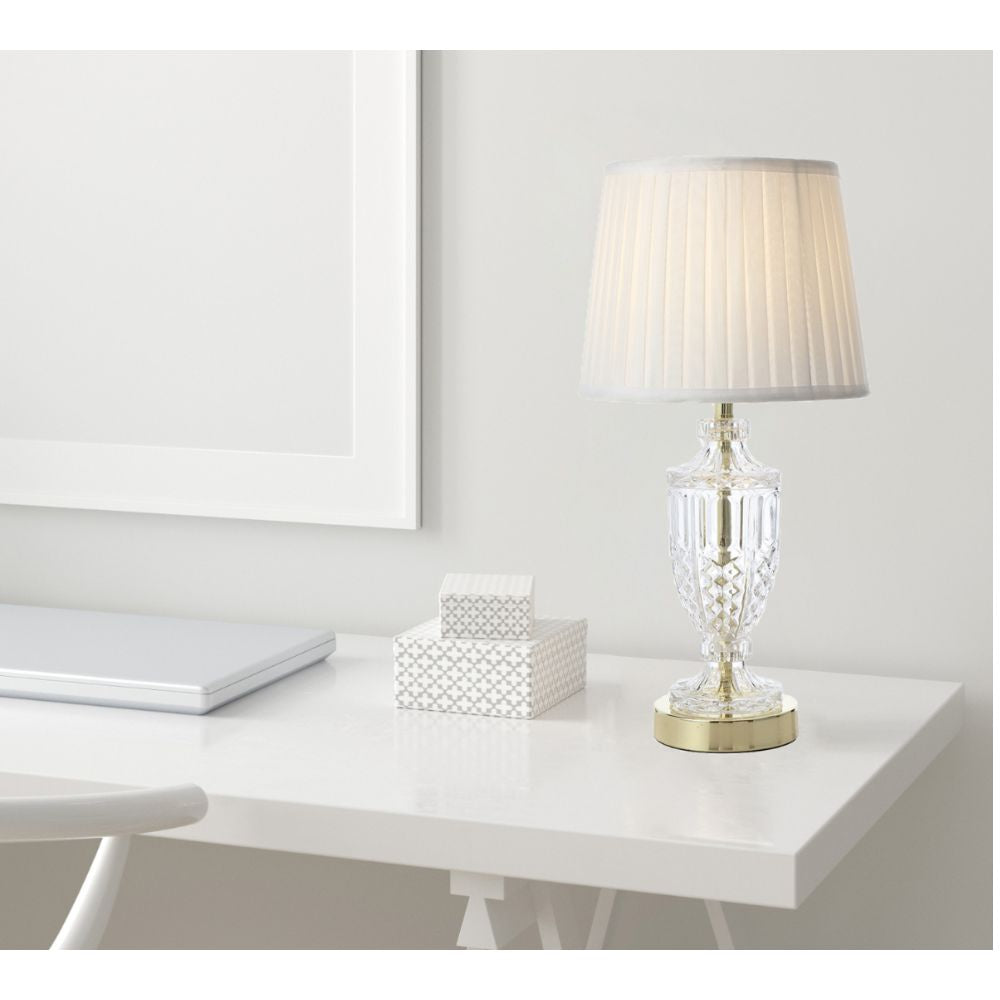 Telbix DEBDEN Table Lamp - Glass-Telbix-Ozlighting.com.au