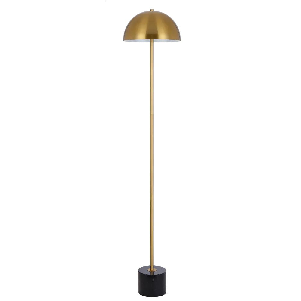 Telbix DOMEZ - Iron & Marble Floor Lamp-Telbix-Ozlighting.com.au
