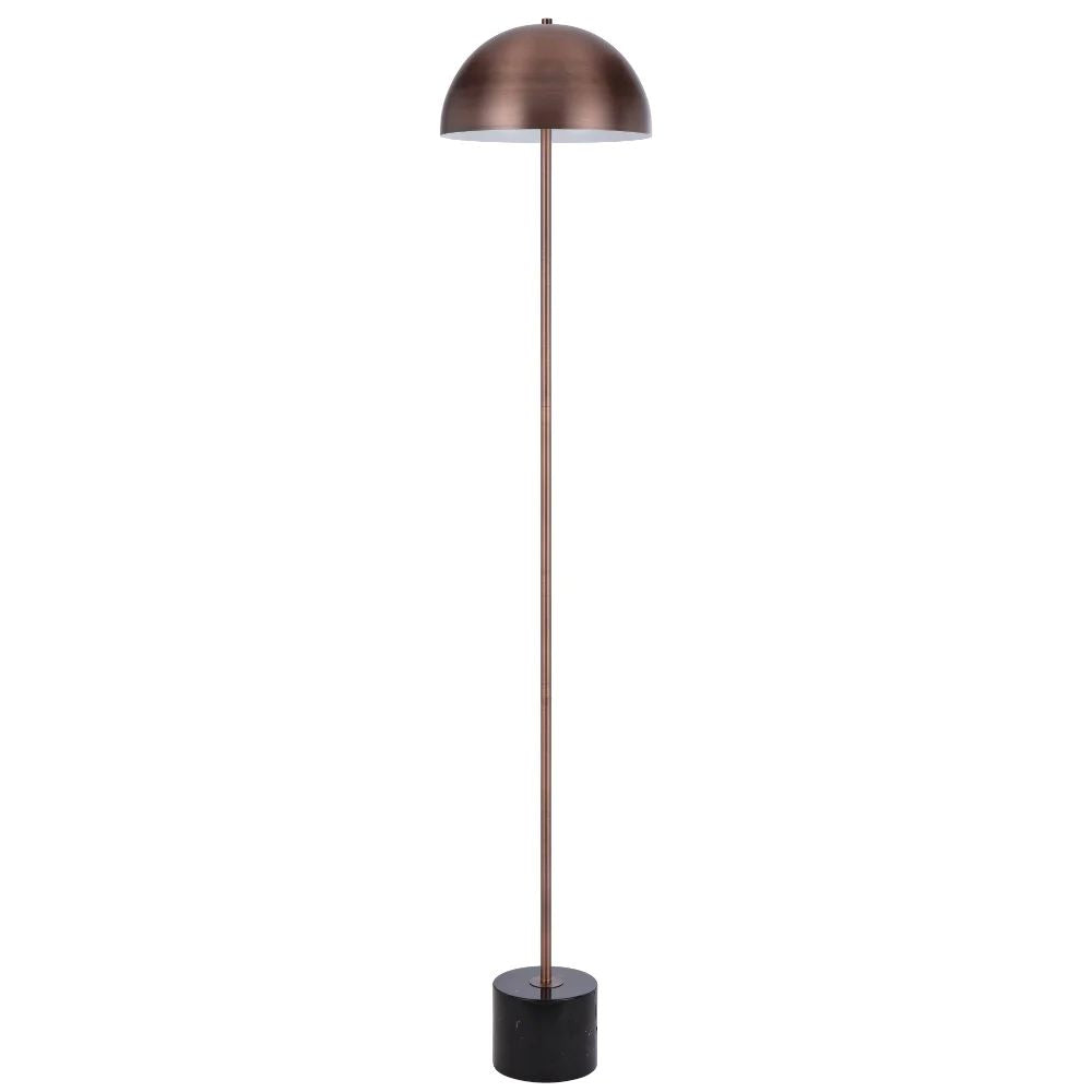 Telbix DOMEZ - Iron & Marble Floor Lamp-Telbix-Ozlighting.com.au