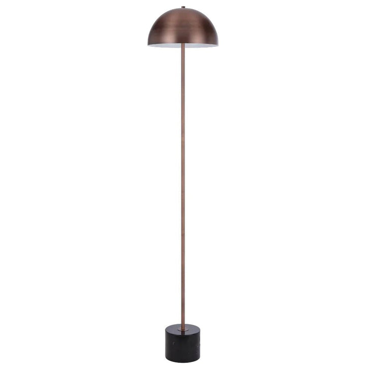 Telbix DOMEZ - Iron & Marble Floor Lamp-Telbix-Ozlighting.com.au