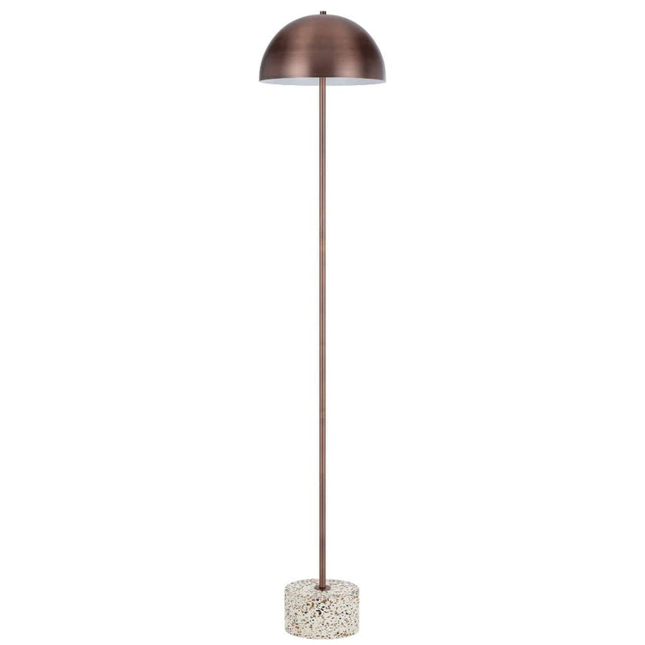 Telbix DOMEZ - Iron & Marble Floor Lamp-Telbix-Ozlighting.com.au