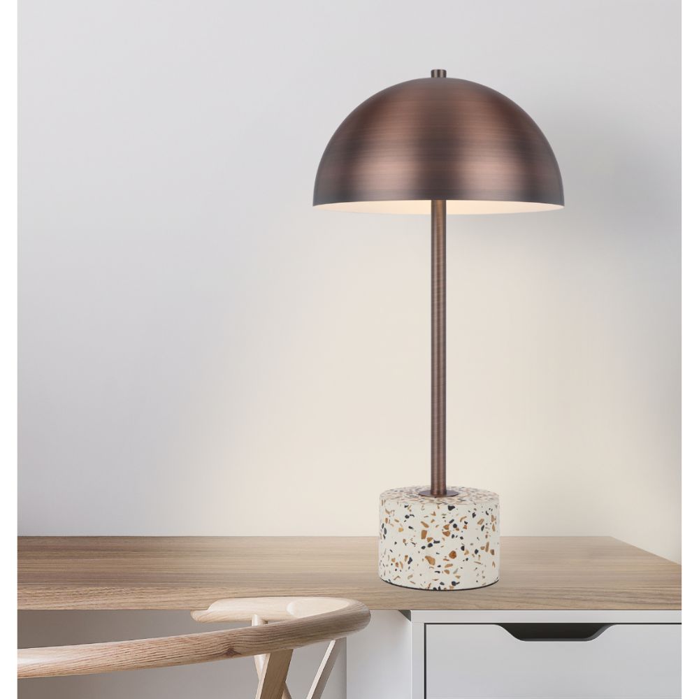 Telbix DOMEZ Table Lamp - Max. 50W Total-Telbix-Ozlighting.com.au
