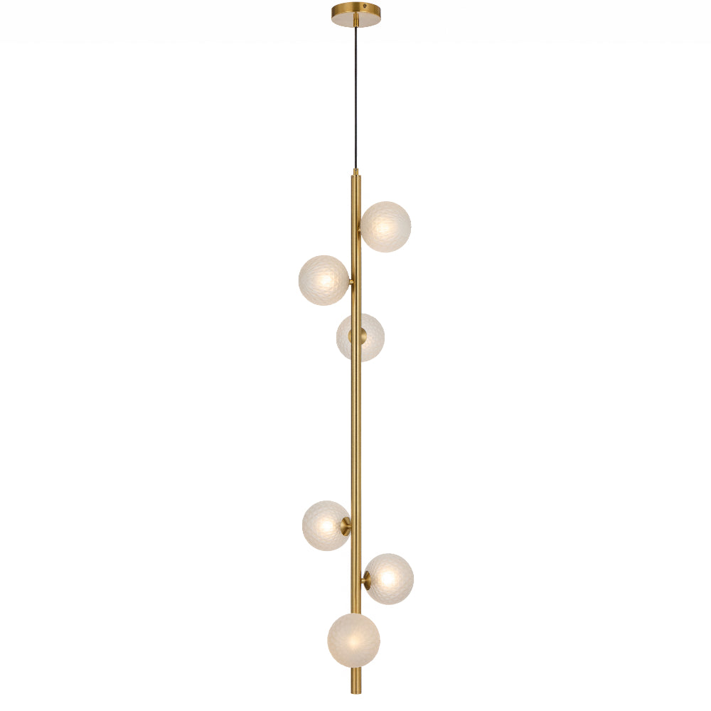 Telbix ELSON Pendant - 6-Light Glass-Telbix-Ozlighting.com.au