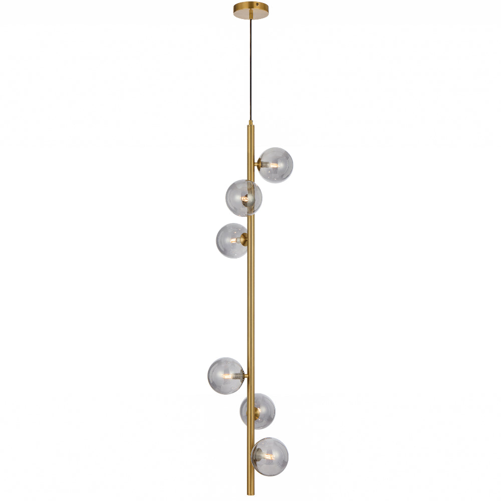Telbix ELSON Pendant - 6-Light Glass-Telbix-Ozlighting.com.au
