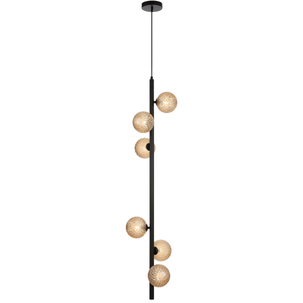 Telbix ELSON Pendant - 6-Light Glass-Telbix-Ozlighting.com.au
