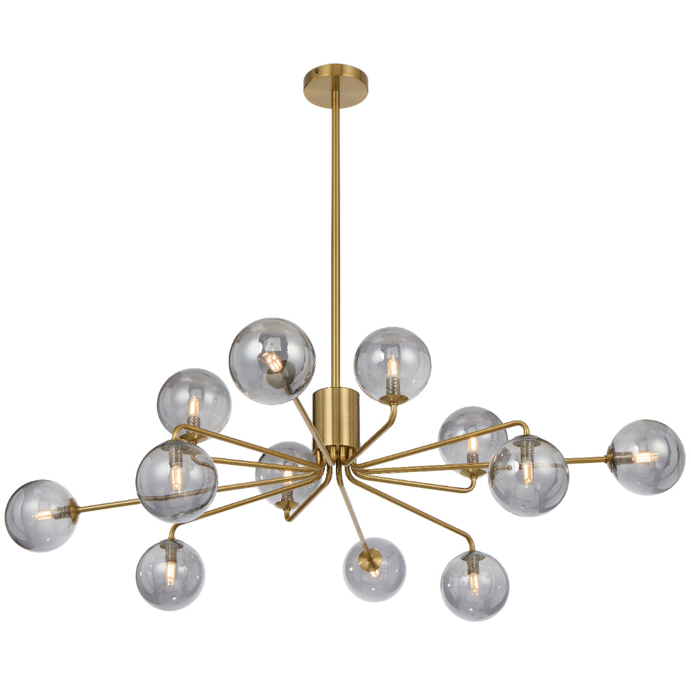 Telbix FELTON Pendant - 12-Light Glass-Telbix-Ozlighting.com.au