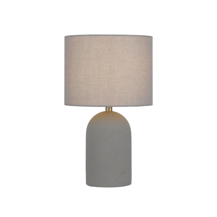 Telbix FEVIK - Small Terrazzo/Concrete Table Lamp-Telbix-Ozlighting.com.au