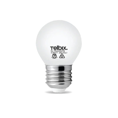 Telbix G45 - 4W LED G45 Fancy Round Globe E27-Telbix-Ozlighting.com.au