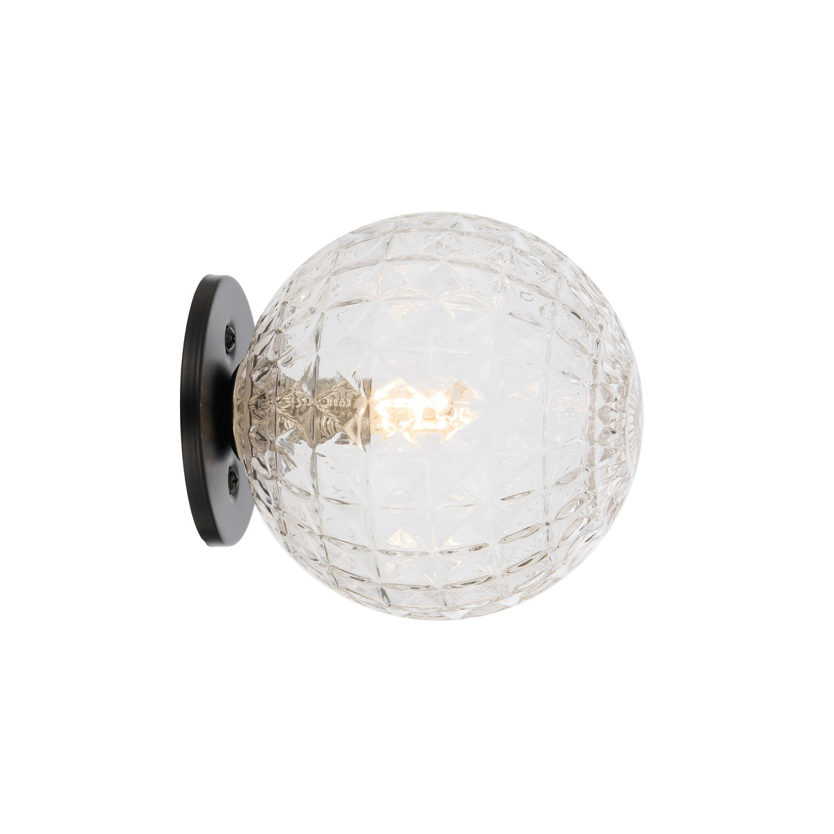 Telbix GASTON Wall Light - 1-Light Glass-Telbix-Ozlighting.com.au
