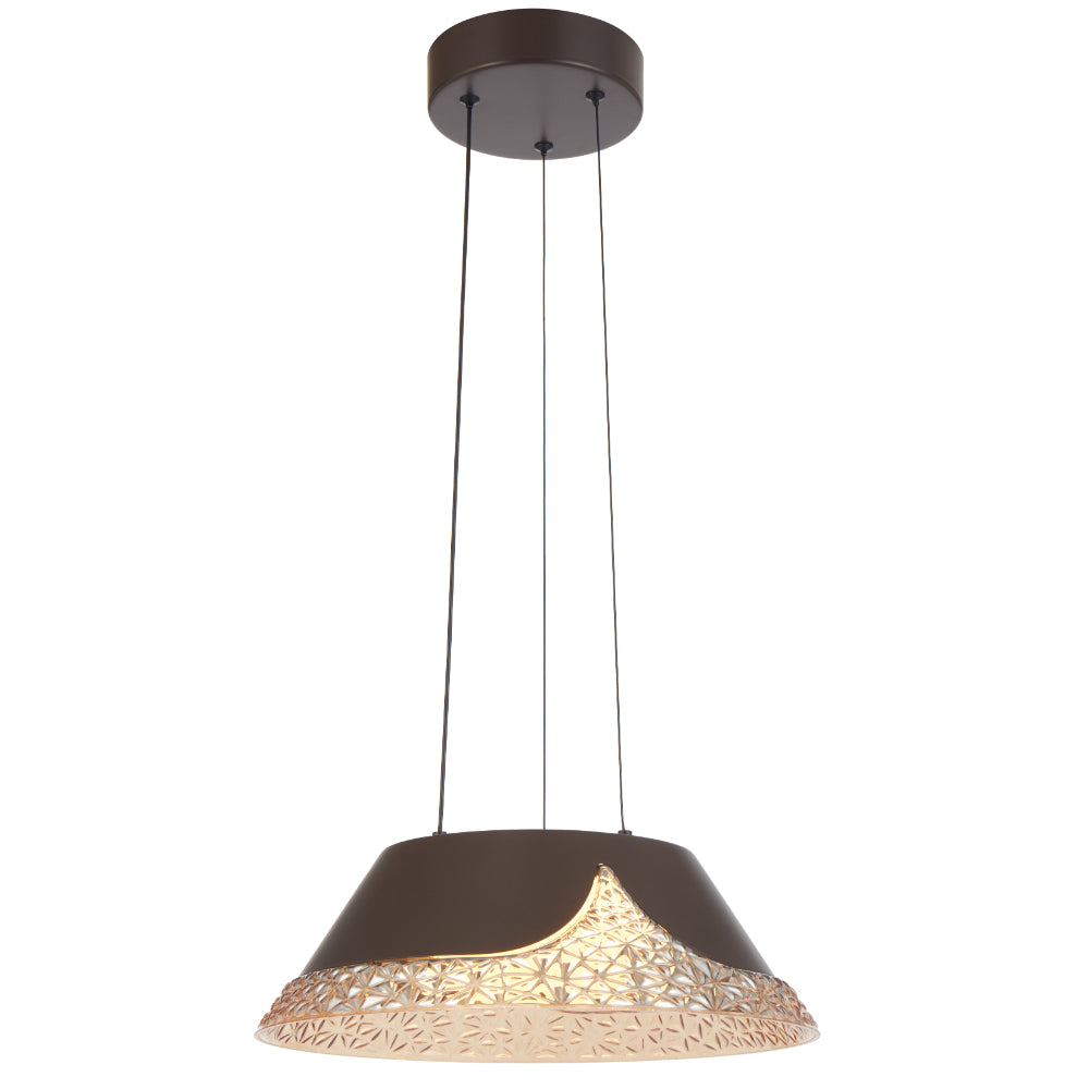 Telbix HALIFAX LED Pendant - 35cm, Bronze-Telbix-Ozlighting.com.au