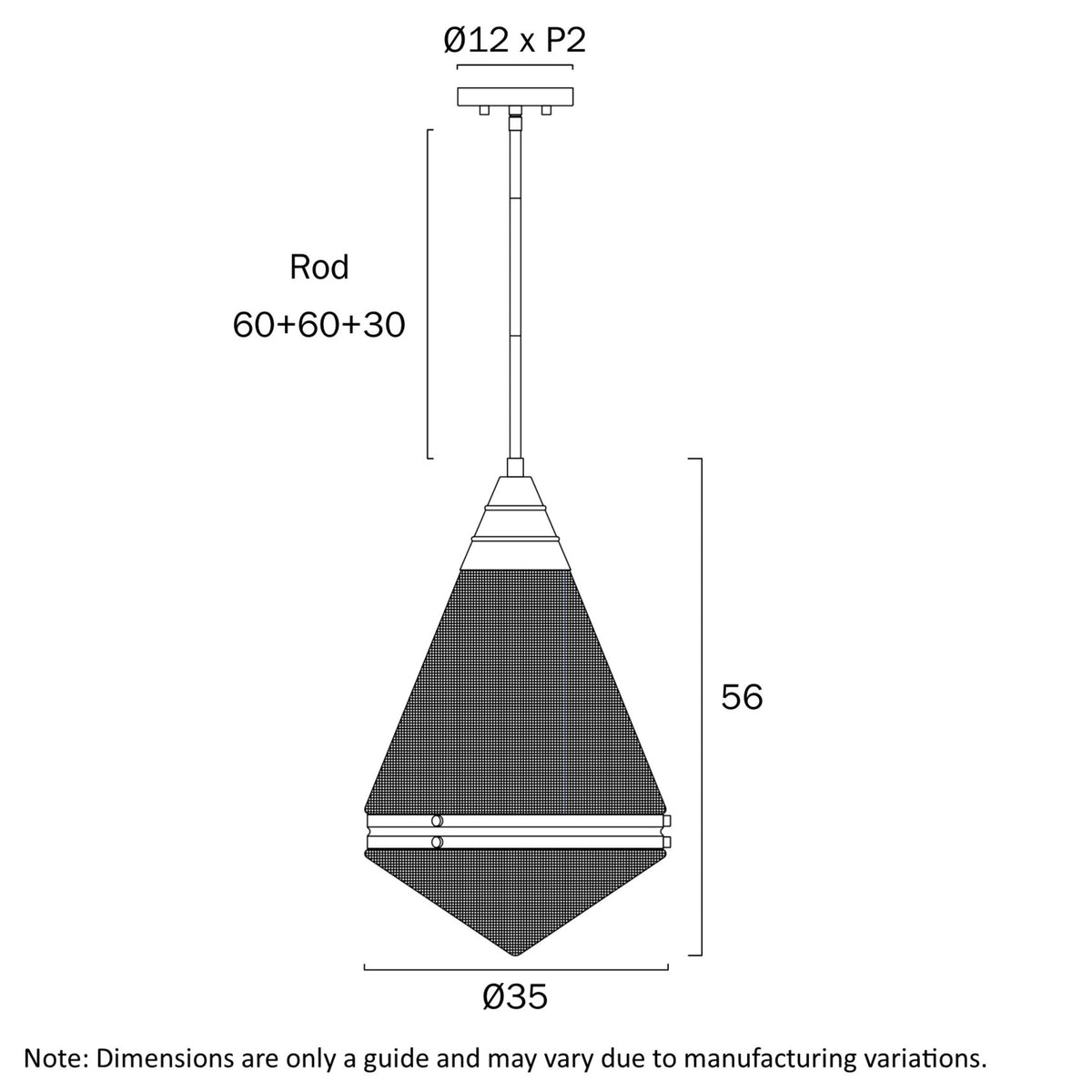 Telbix HARNON Pendant Light Dimmable Glass-Telbix-Ozlighting.com.au