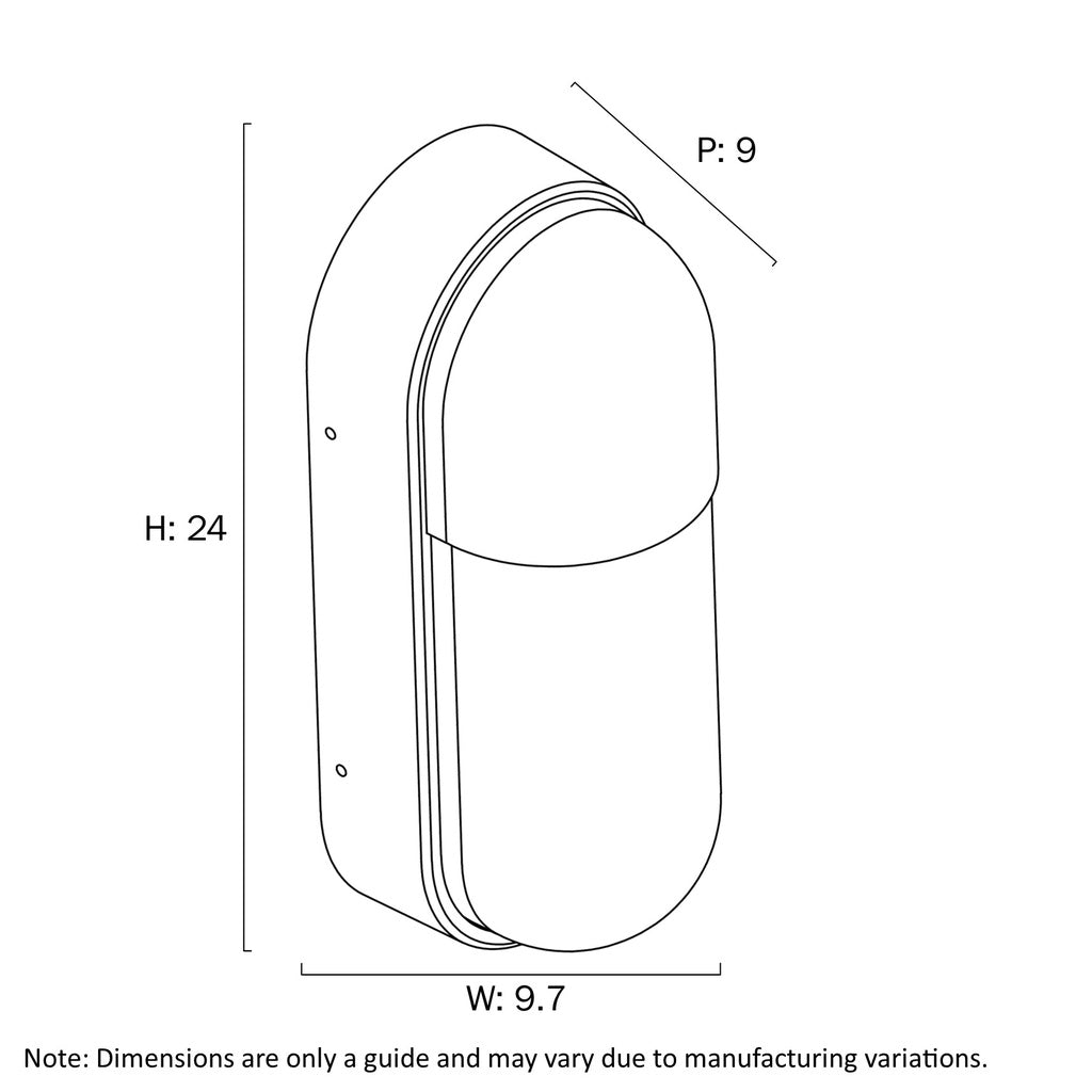 Telbix Hull Outdoor Wall Light-Telbix-Ozlighting.com.au