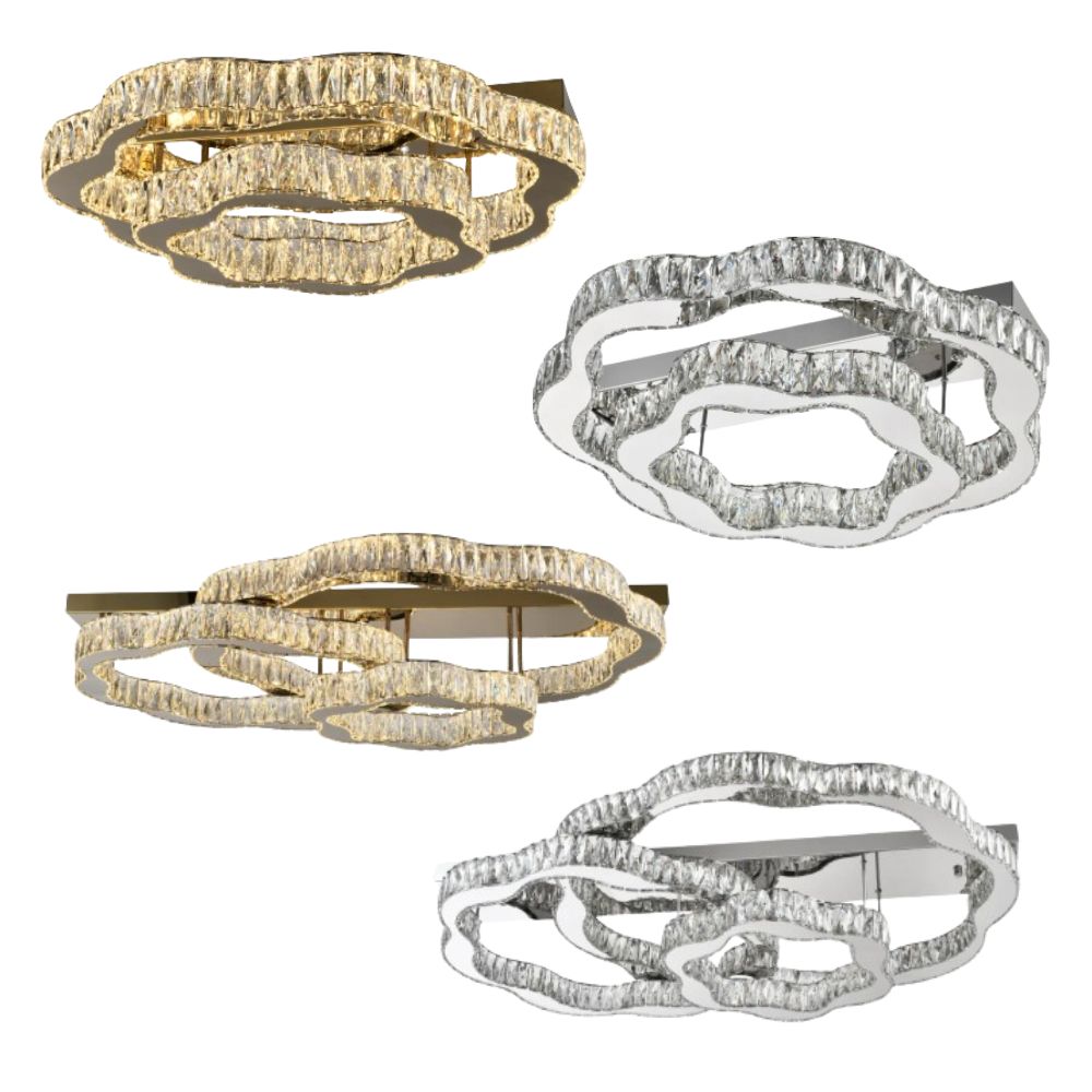 Telbix JURA LED Ceiling Light - 2/3 Tier Ring-Telbix-Ozlighting.com.au