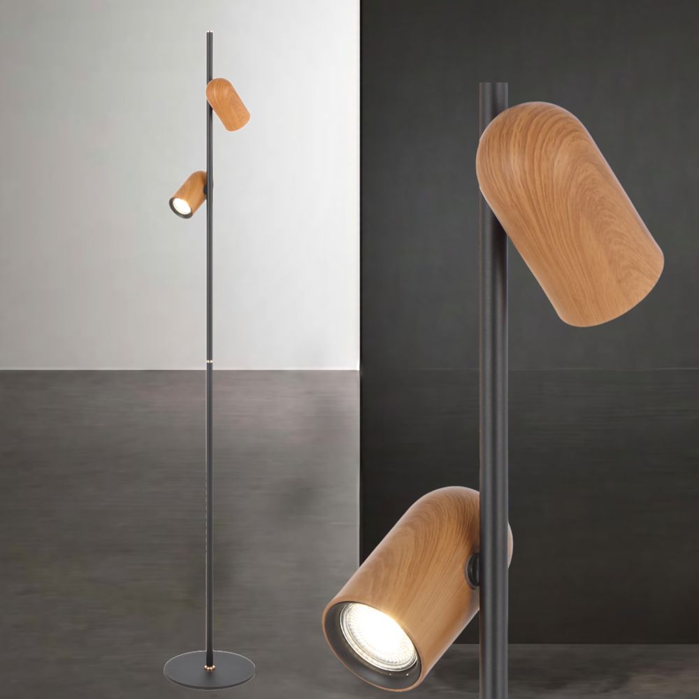Telbix KINDLE Floor Lamp - 2x6W-Telbix-Ozlighting.com.au